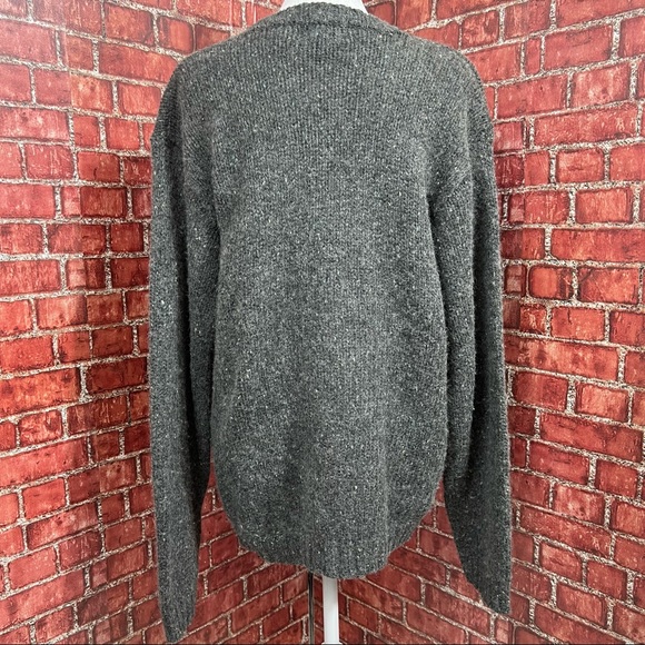 Free People wool sweater Sz. Med gray - Picture 2 of 6